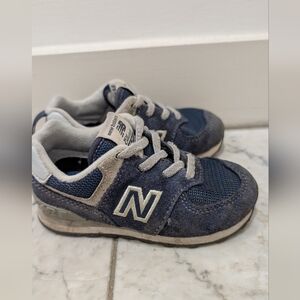 New Balance Kids' Navy Sneakers